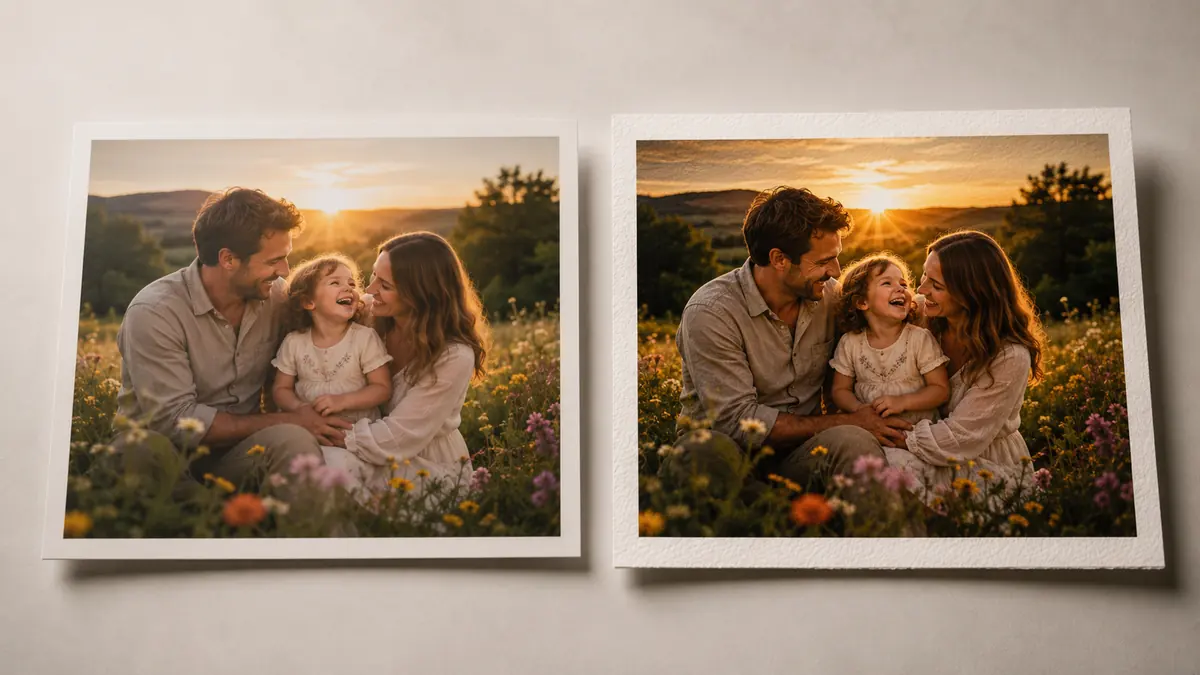 Twee premium prints van UsClose, van dichtbij